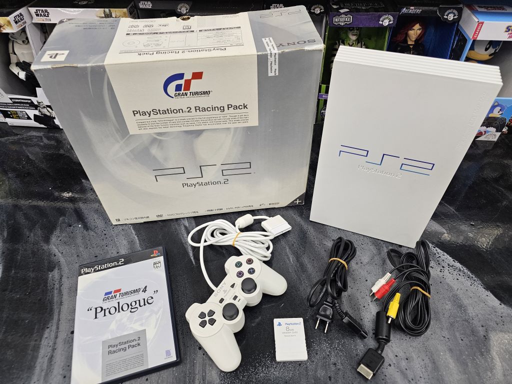 Konsola Sony PlayStation 2 / PS2 Fat Racing Pack, SCPH-55000