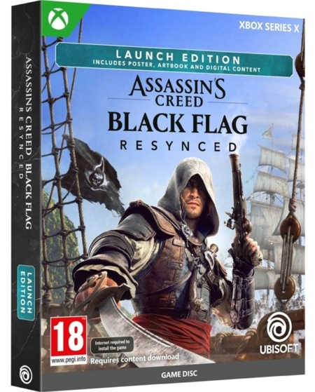 Assassin's Creed Black Flag Resynced Launch Edition, Xbox Series X/XSX, Nowa